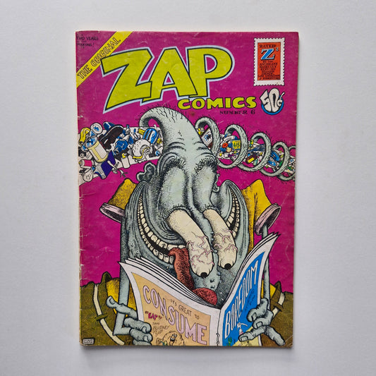 Zap Comics #6 1973 G 1st Printing