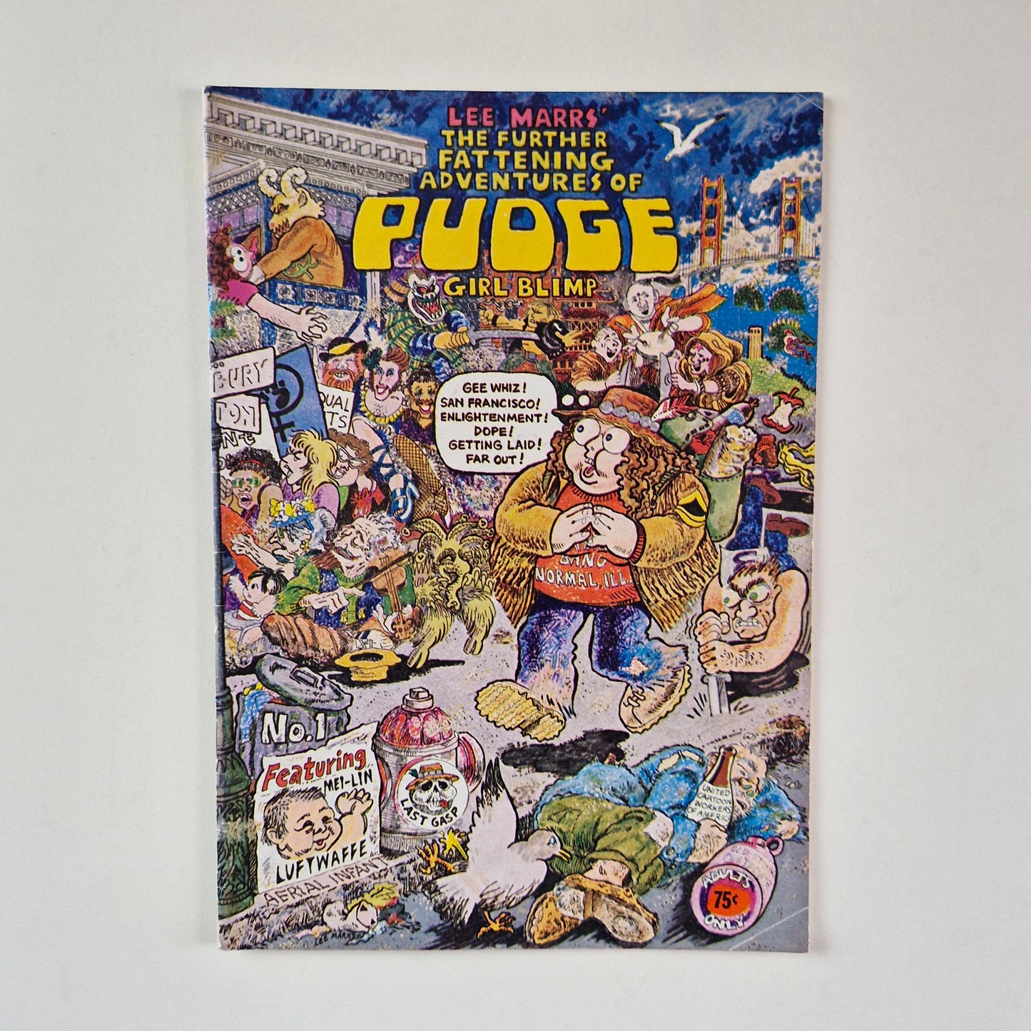 The Further Fattening Adventures of Pudge, Girl Blimp #1 1976 2nd Printing FN
