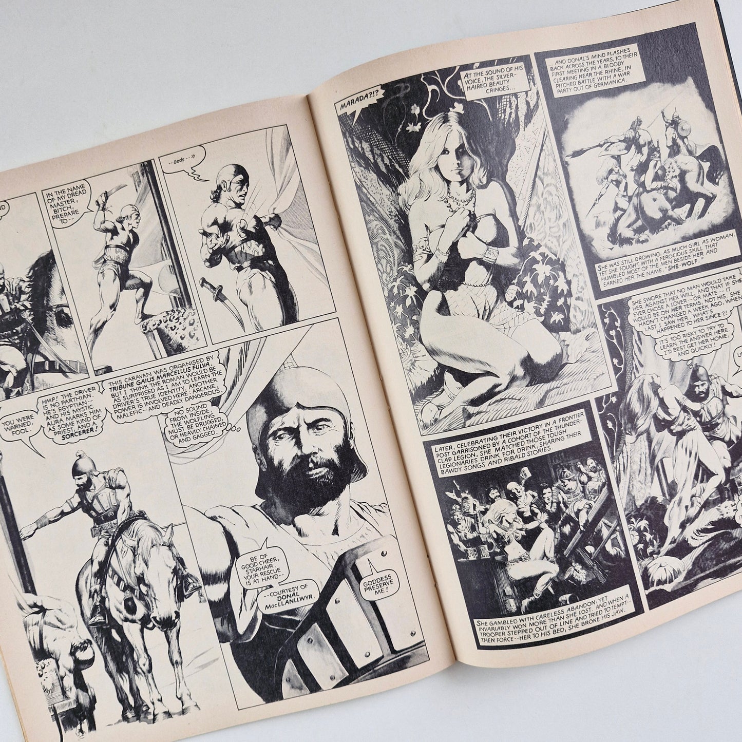 Epic illustrated #10 1982 VG- 1st appearance of Marada the She-Wolf