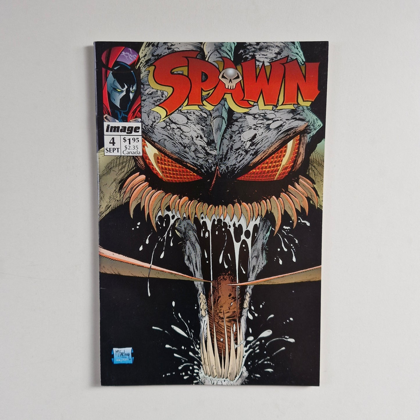 Spawn #4 1992 VF- 1st cover appearance of Violator