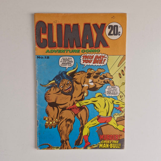 Climax Adventure Comic #12 1973 VG+