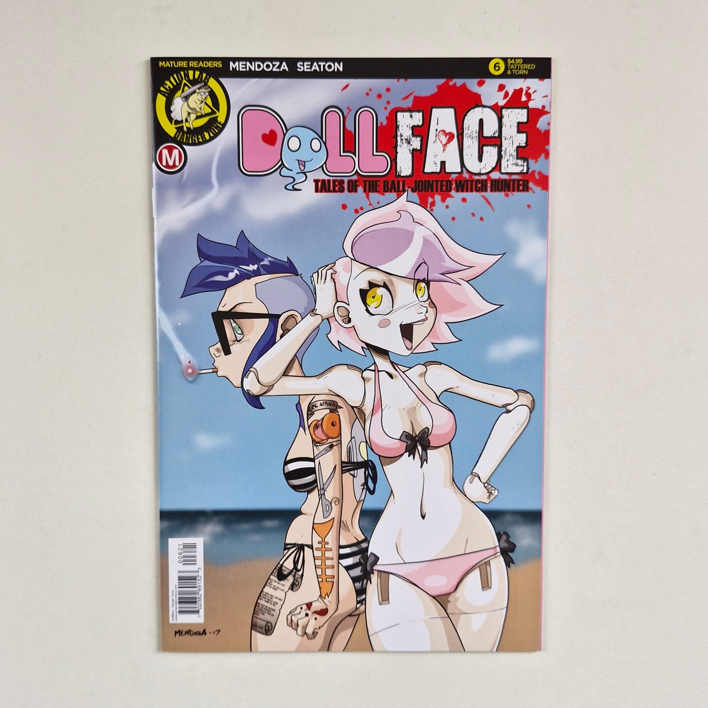 Dollface #6 2017 VF Limited 2000 Copies