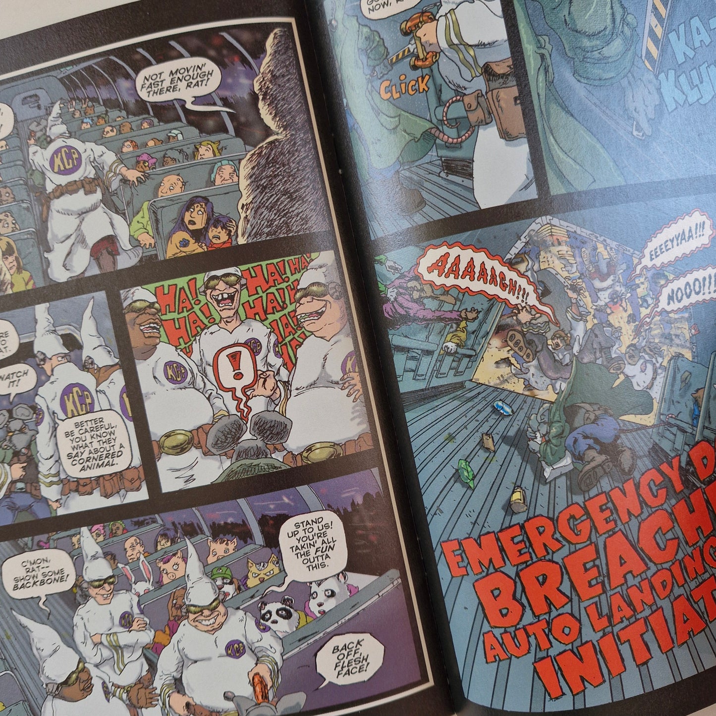 Rat Bastard #3 1998 FN/VF Signed by the Huja Brothers with CoA