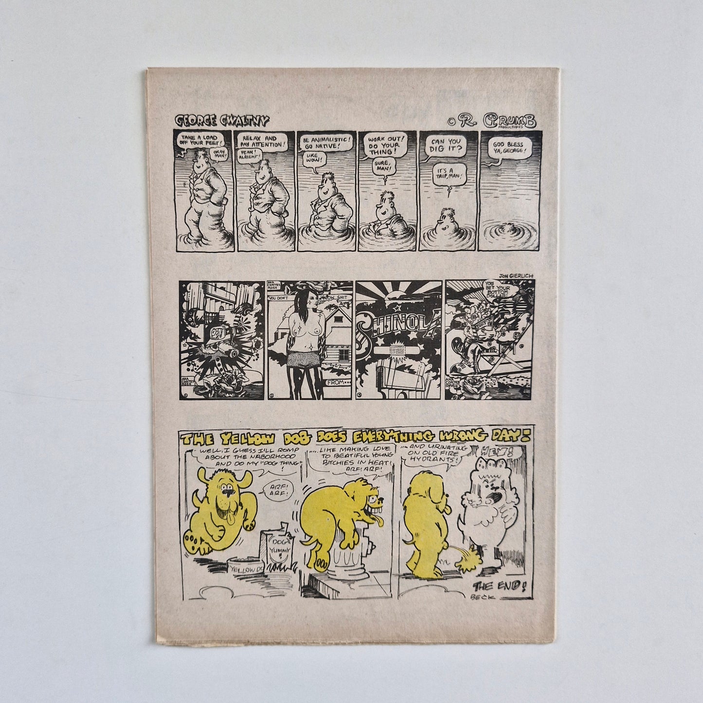 Yellow Dog #8 1973 5th Anniversary Edition