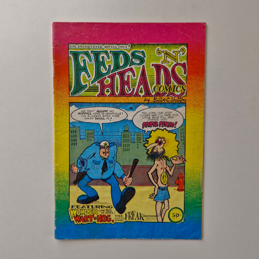 Feds N Heads #1 1970 VG 4th Printing Gilbert Shelton