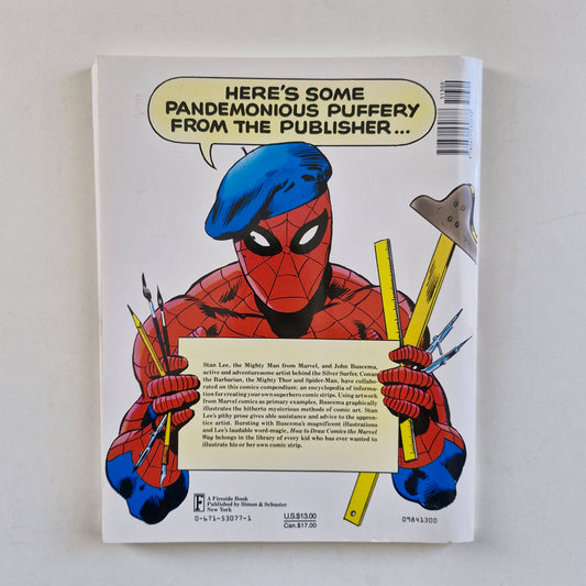 How to Draw Comics the Marvel Way SC 1984 1st Printing