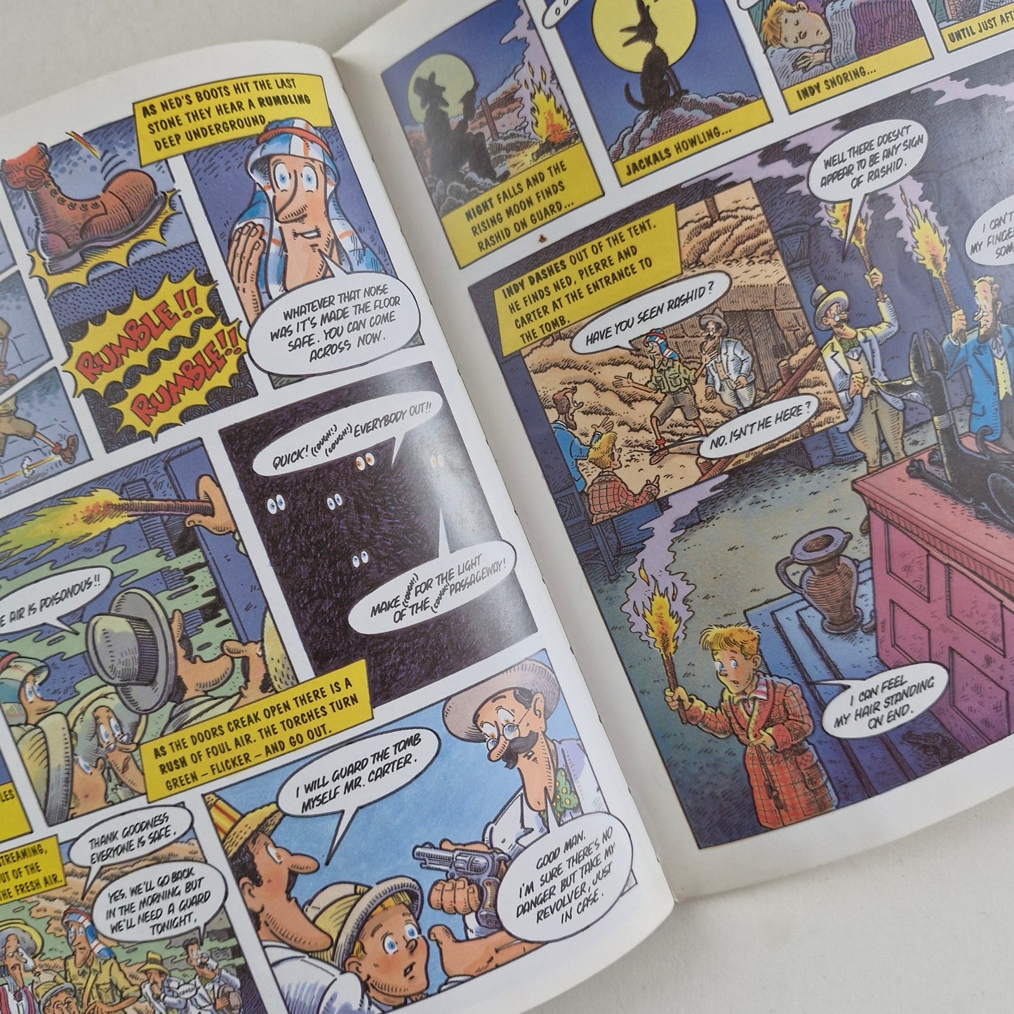 Young Indiana Jones in the Curse of Kha #1 1993