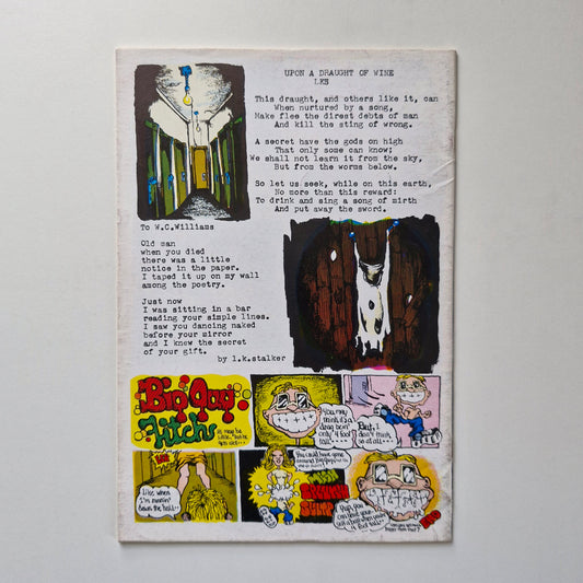 Bum Wad #1 1971 VG Dave Geiser