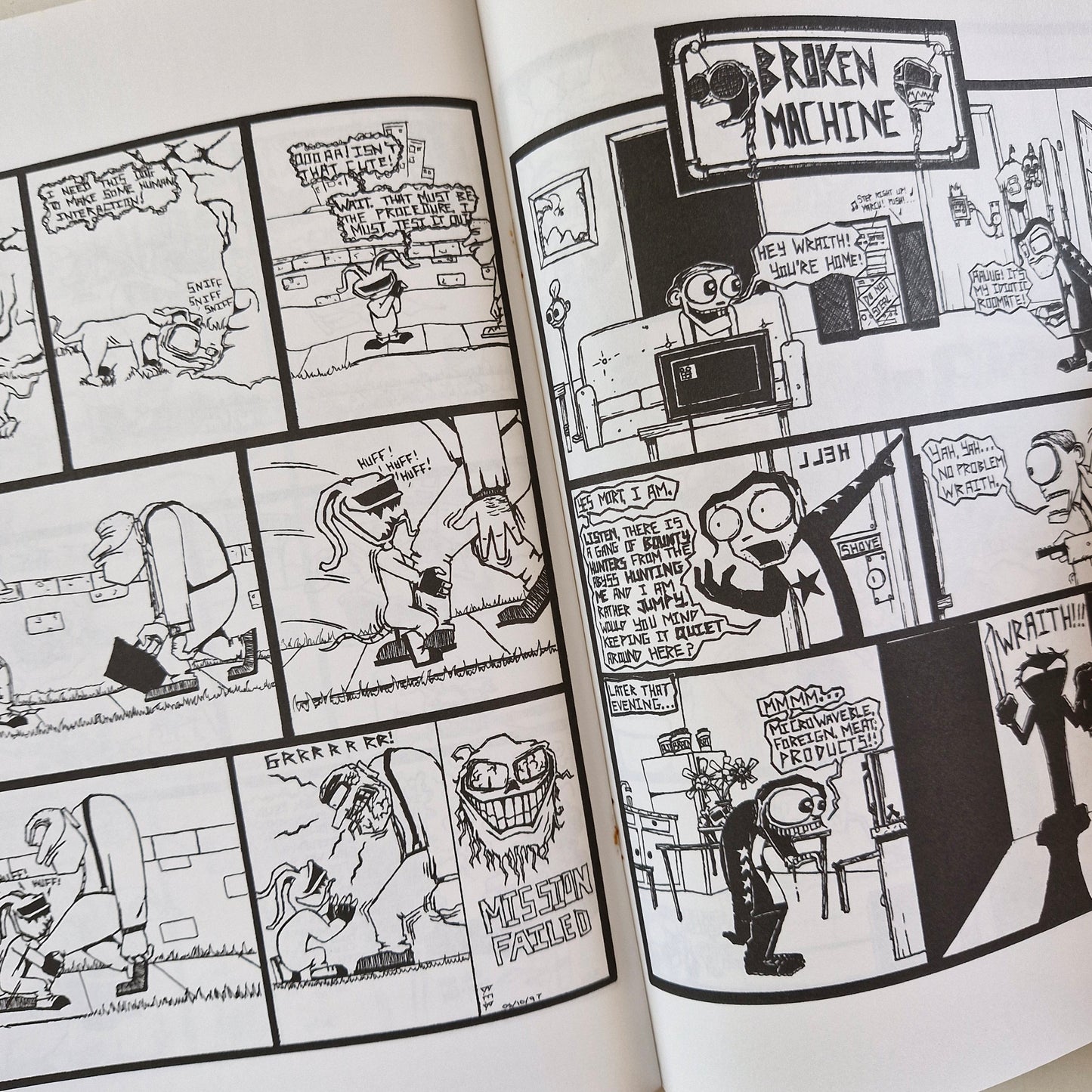 Anti-Social #1 1997 FN Bart Batchelor Story & Art