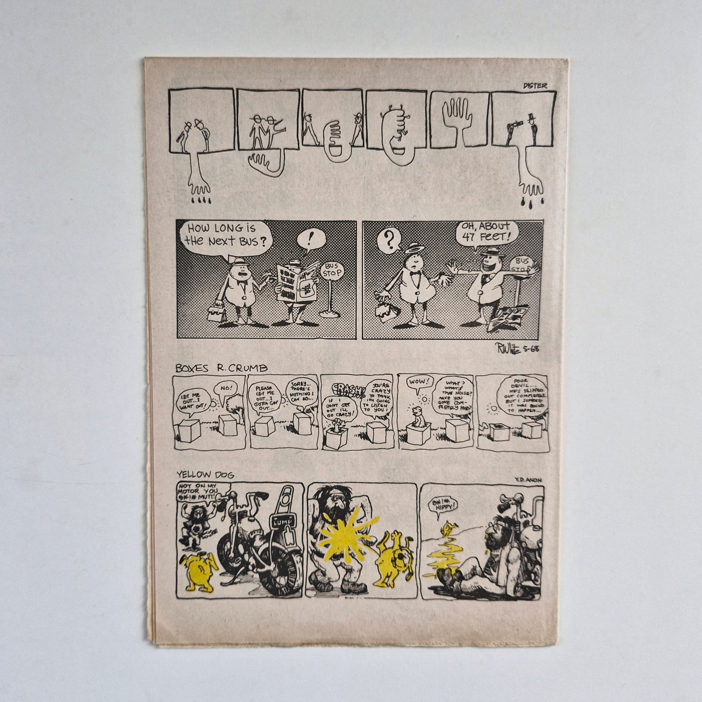 Yellow Dog #2 1973 5th Anniversary Edition