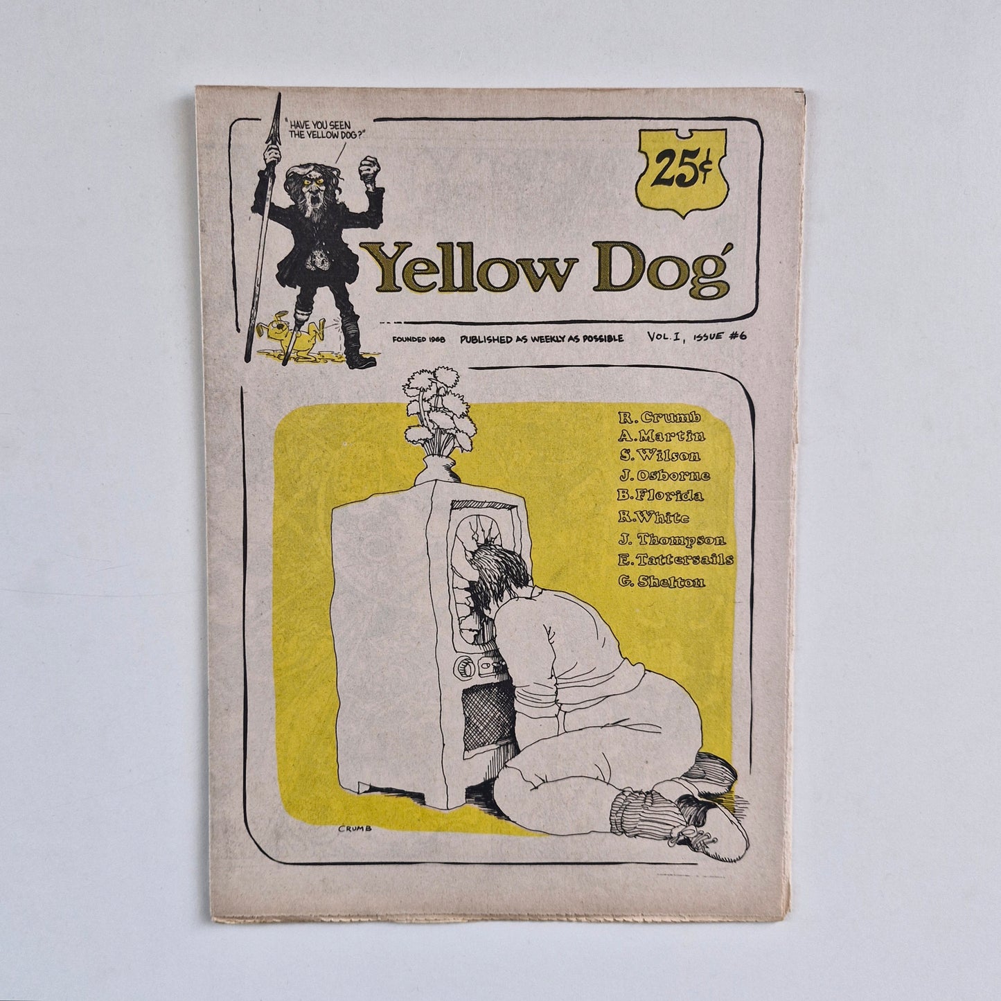 Yellow Dog #6 1973 5th Anniversary Edition