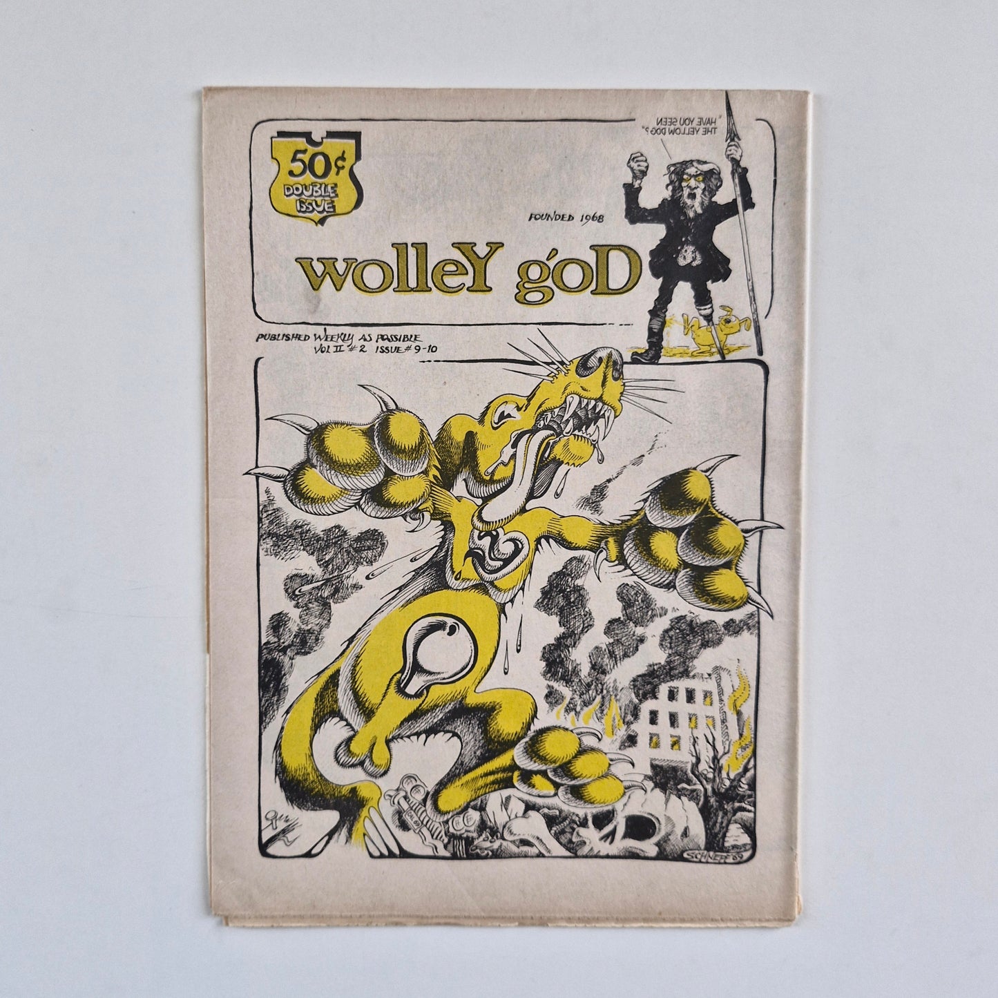 Yellow Dog #9/10 1973 5th Anniversary Edition