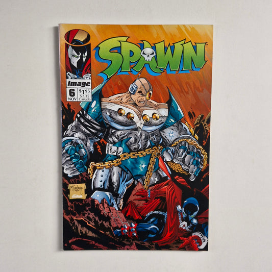 Spawn #6 1992 VF- 1st appearance of Overtkill