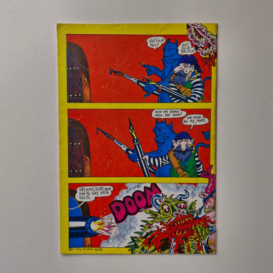 Bent #1 1971 FN 1st Printing S. Clay Wilson