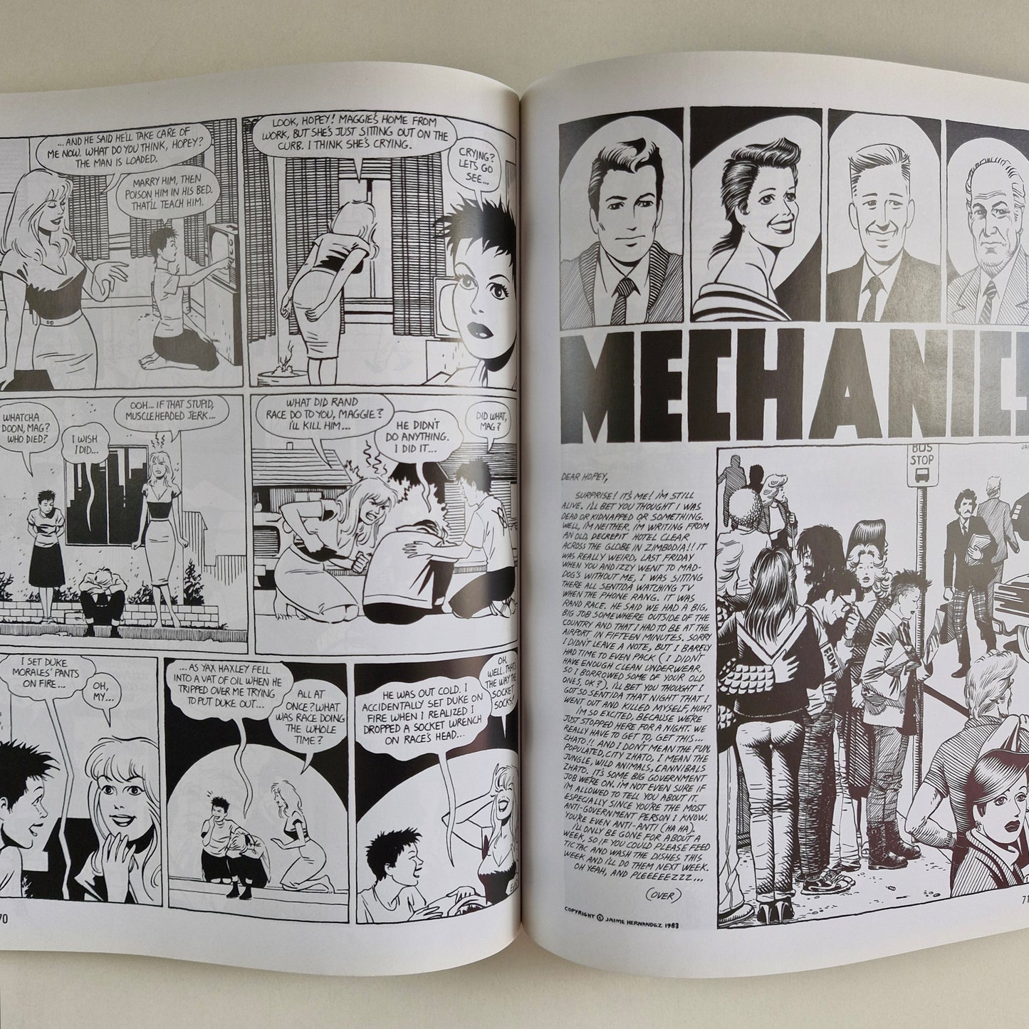 Music for Mechanics #1 2004 TPB A Love and Rockets Collection