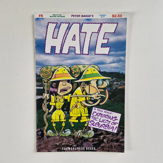 Hate #6 1991 FN- Peter Bagge