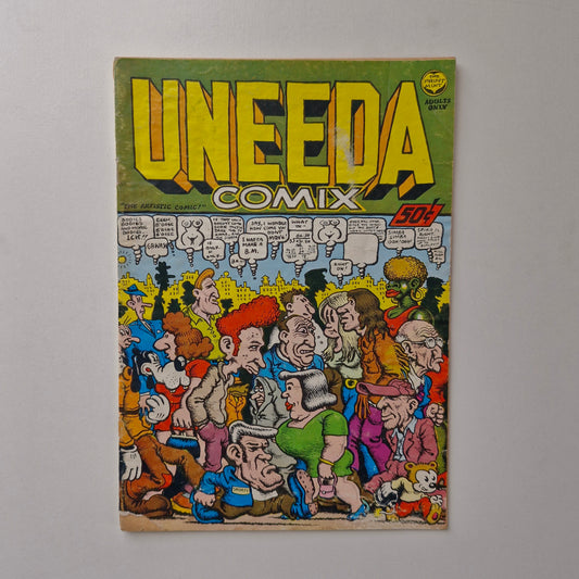 Uneeda Comix #1 1970 VG 1st Printing Robert Crumb