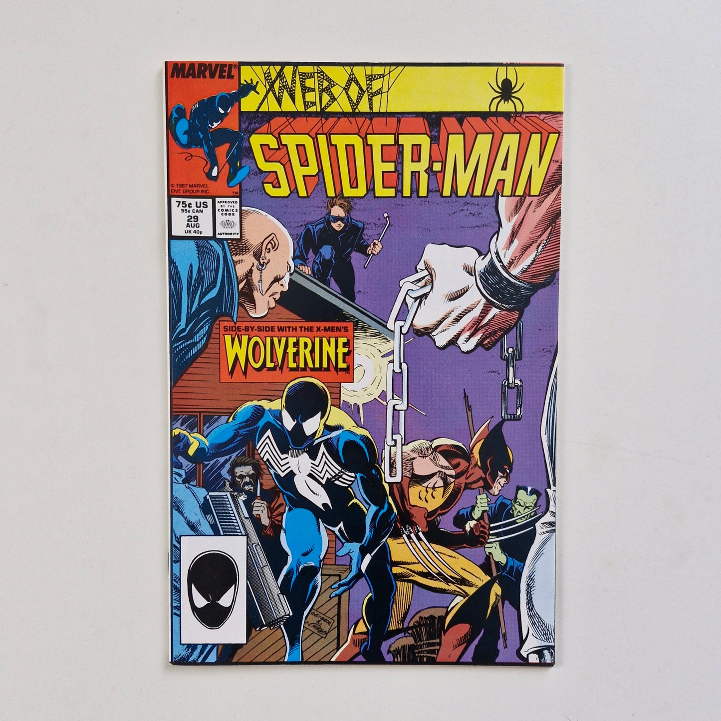 Web of Spider-Man #29 1987 VF