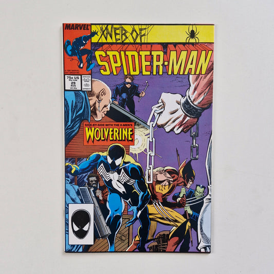 Web of Spider-Man #29 1987 VF