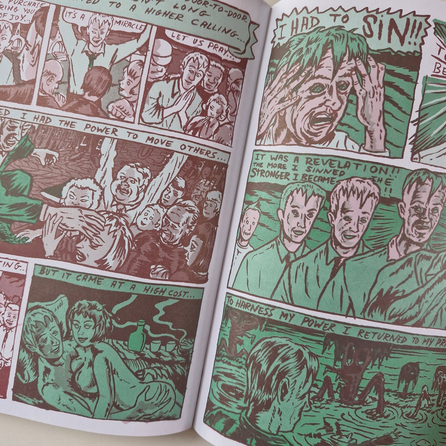 Swamp Preacher #1 2006 VF+ by David Sandlin