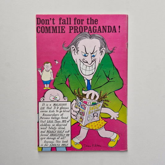 Deep 3-D Comix #1 1970 FN 2nd Printing
