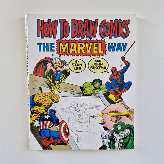 How to Draw Comics the Marvel Way SC 1984 1st Printing