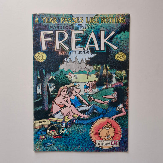 Fabulous Furry Freak Brothers #3 1974 VG/FN 2nd Printing