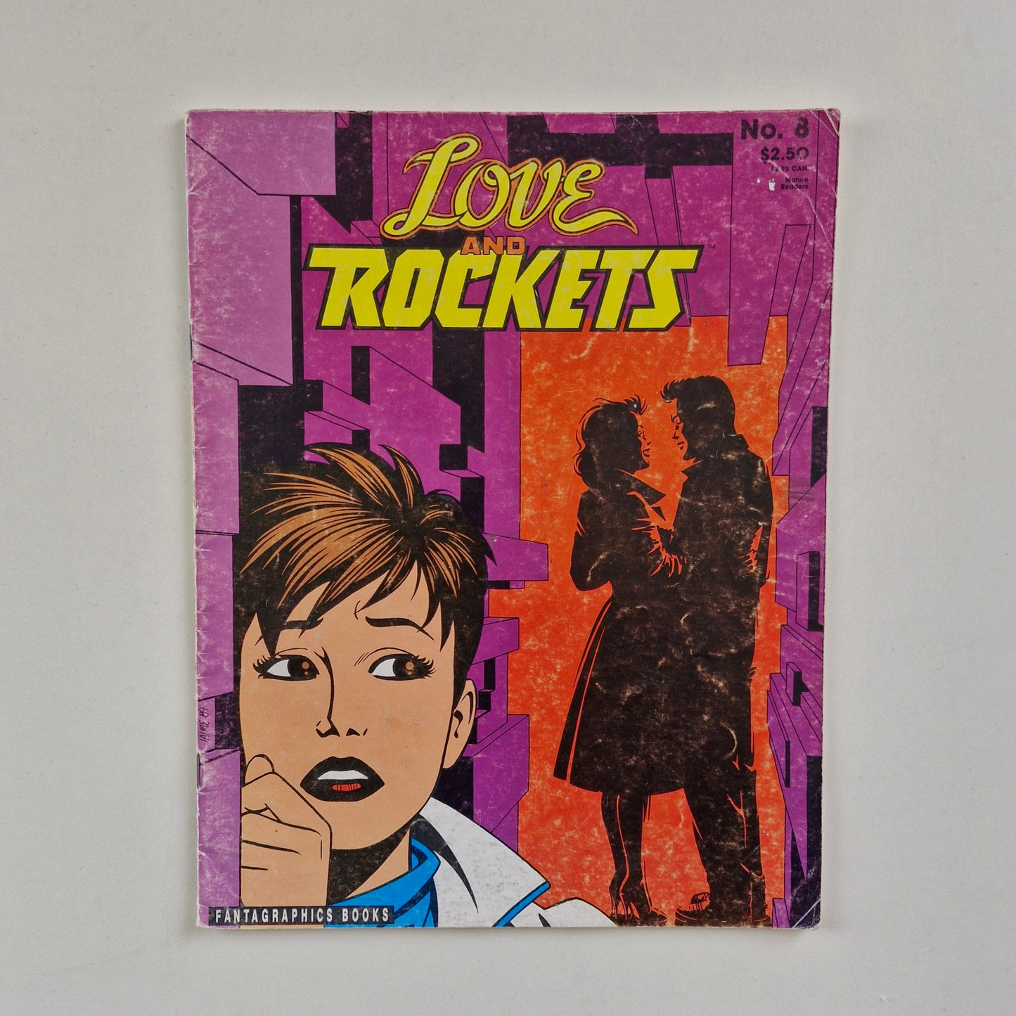 Love and Rockets #8 1991 VG+ 2nd Printing