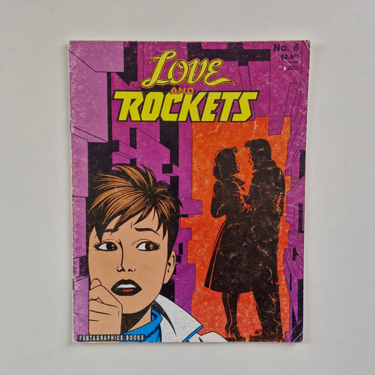 Love and Rockets #8 1991 VG+ 2nd Printing