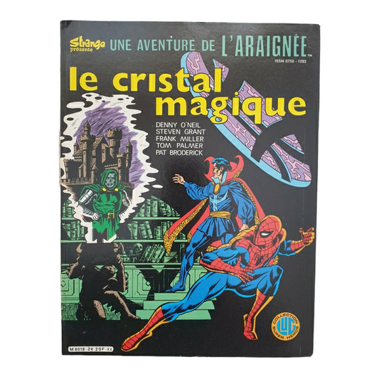 Une Aventure De L'araignee Le Cristal Magique #24 1985 French Language